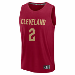 Fanatics Lonzo Ball Cleveland Cavaliers Fast Break Replica Jersey Wine Icon Edition
