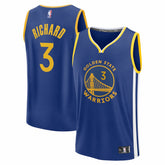 Fanatics Will Richard Golden State Warriors Fast Break Replica Jersey Blue Icon Edition