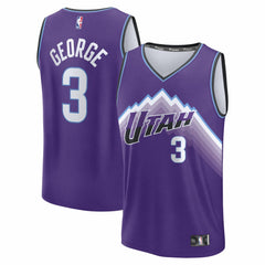 Fanatics Keyonte George Utah Jazz Fast Break Replica Jersey Purple Icon Edition