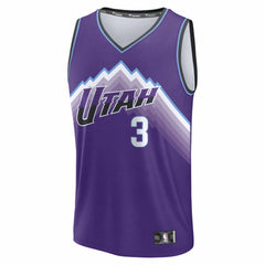 Fanatics Keyonte George Utah Jazz Fast Break Replica Jersey Purple Icon Edition