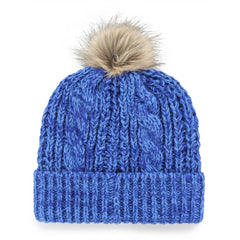 Indianapolis Colts '47 Women's Meeko Cuffed Knit Hat with Pom - Royal - 47 brand