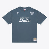 Mitchell & Ness Chicago Bulls Thunderstorm T-Shirt Blue