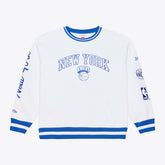 Mitchell & Ness New York Knicks Arctic Fleece Sweatshirt White