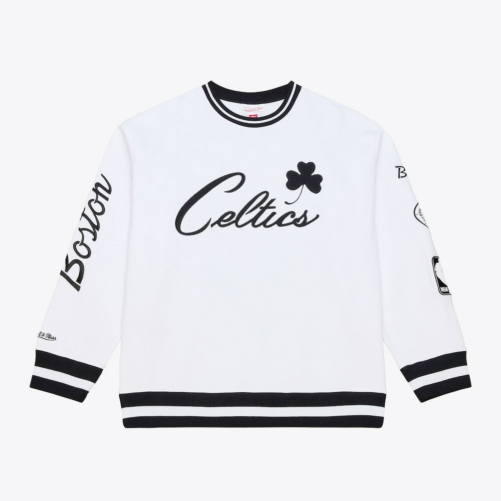 Mitchell & Ness Boston Celtics Arctic Fleece Sweatshirt White