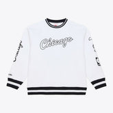Mitchell & Ness Chicago Bulls Hardwood Classics Arctic Fleece Sweatshirt White