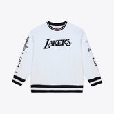 Mitchell & Ness Los Angeles Lakers Arctic Fleece Sweatshirt White