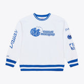 Mitchell & Ness Dallas Mavericks Arctic Fleece Sweatshirt White
