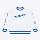 Mitchell & Ness Golden State Warriors Arctic Fleece Sweatshirt White