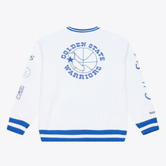Mitchell & Ness Golden State Warriors Arctic Fleece Sweatshirt White