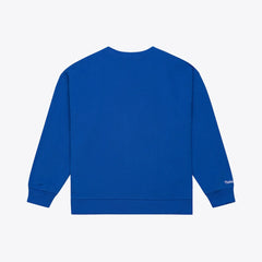 Mitchell & Ness Golden State Warriors Women's Hardwood Classics Script Lightweight Sweatshirt Royal