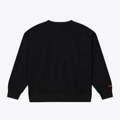 Mitchell & Ness Los Angeles Lakers Women's Hardwood Classics Script Lightweight Sweatshirt Black