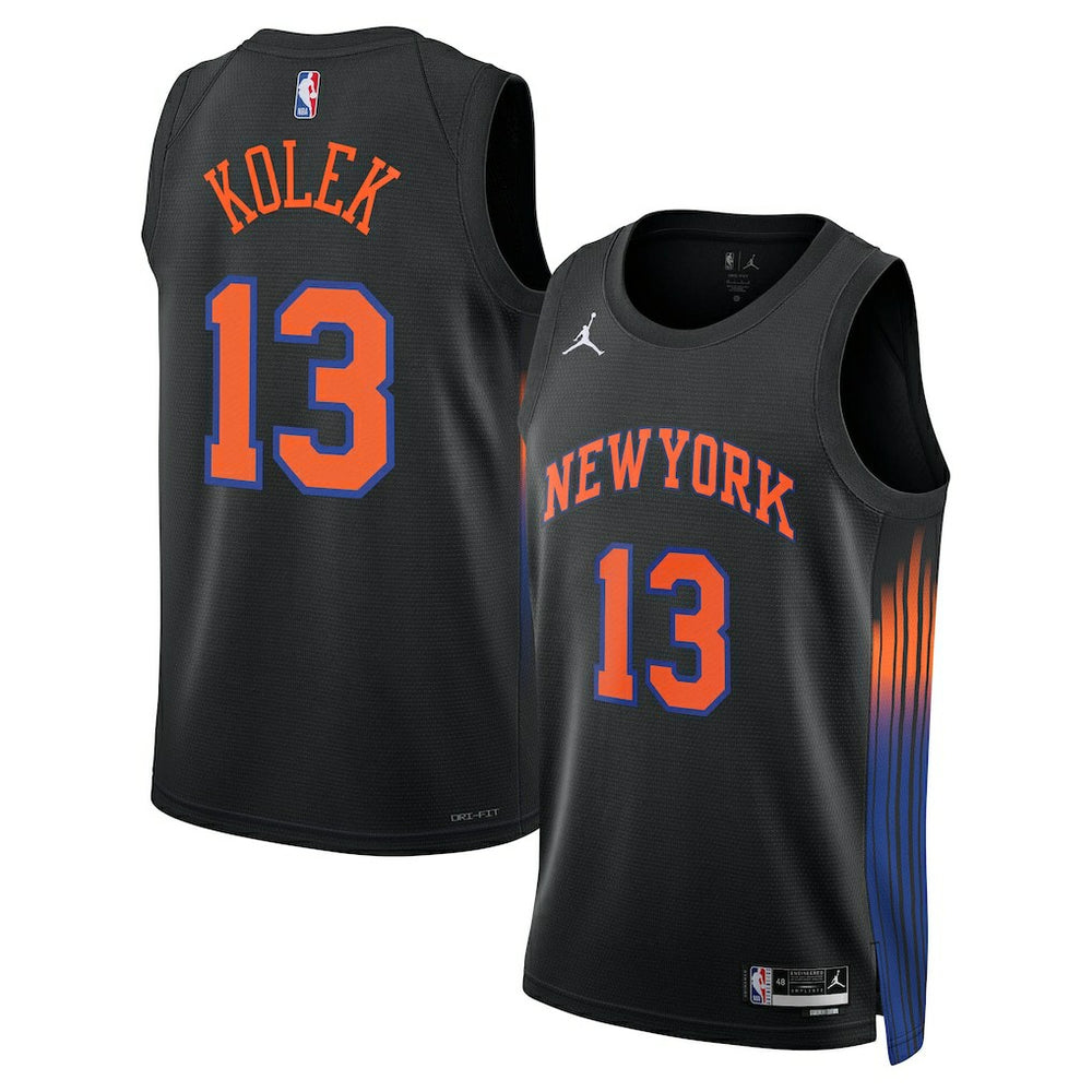 Tyler Kolek New York Knicks Jordan Brand Unisex Swingman Jersey Statement Edition Black