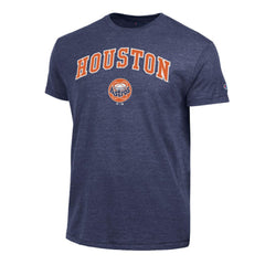 Houston Astros Champion Cooperstown Wordmark Lockup Tri-Blend T-Shirt Outlet