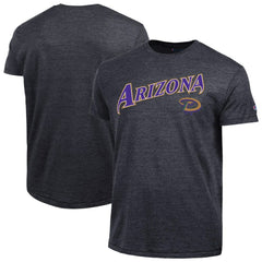 Arizona Diamondbacks Champion Cooperstown Wordmark Lockup Tri-Blend T-Shirt Discount
