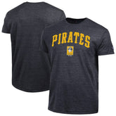 Pittsburgh Pirates Champion Cooperstown Wordmark Lockup Tri-Blend T-Shirt Outlet