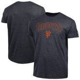 San Francisco Giants Champion Cooperstown Wordmark Lockup Tri-Blend T-Shirt Discount