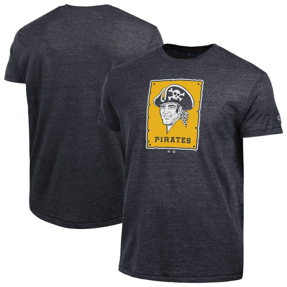 Pittsburgh Pirates Champion Cooperstown Logo Tri-Blend T-Shirt Discount