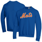 New York Mets Champion Powerblend Wordmark Sweatshirt Near Me
