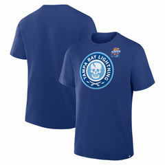 Tampa Bay Lightning 2026 NHL Stadium Series Secondary Logo T-Shirt - Blue | NHL online