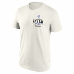 Fanatics - Inter Milan 2025 CWC US Tour T-Shirt - Cream