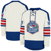 New York Rangers '47 Pond Hockey Trio Eternal Lacer Sweatshirt - Cream | 47 brand sale