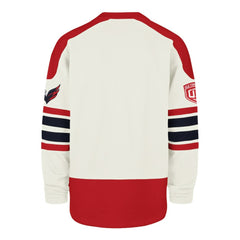 Washington Capitals '47 Pond Hockey Trio Eternal Lacer Sweatshirt - Cream | 47 brand sale