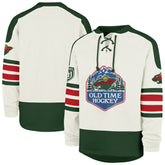 Minnesota Wild '47 Pond Hockey Trio Eternal Lacer Sweatshirt - Cream | 47 brand near me