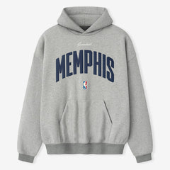 Memphis Grizzlies Fear of God x NBA Unisex 90s Hoodie Heather Gray