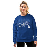 Los Angeles Dodgers Starter Women's Lace Classic Sweatshirt Near Me