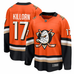 Alex Killorn Anaheim Ducks Fanatics Home Breakaway Jersey - Orange | Fanatics Clearance
