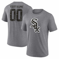 Chicago White Sox Heritage Personalized Any Name & Number Tri-Blend T-Shirt Online