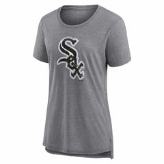 Chicago White Sox Women's Heritage Personalized Any Name & Number Tri-Blend T-Shirt Discount