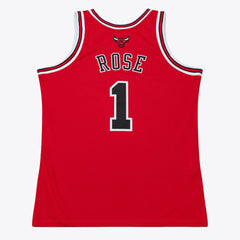 Mitchell & Ness Derrick Rose Chicago Bulls 2008-09 Authentic Jersey Red
