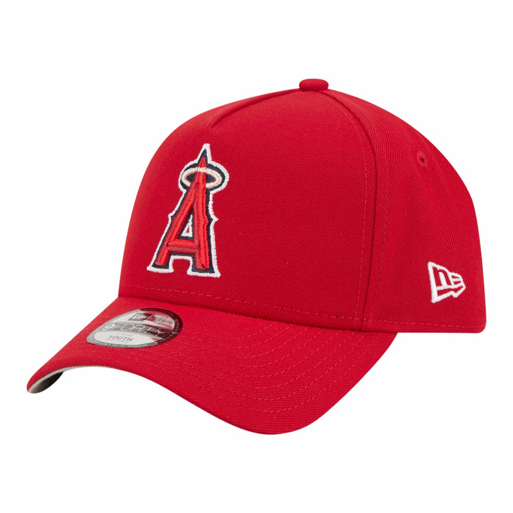 Los Angeles Angels New Era Youth 9FORTY A-Frame Adjustable Hat Outlet