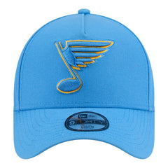 St. Louis Blues New Era Youth 9FORTY A-Frame Adjustable Hat - Blue | New Era online
