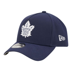 Toronto Maple Leafs New Era Youth 9FORTY A-Frame Adjustable Hat - Blue | New Era Lifestyle