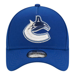 Vancouver Canucks New Era Youth 9FORTY A-Frame Adjustable Hat - Blue | New Era sale