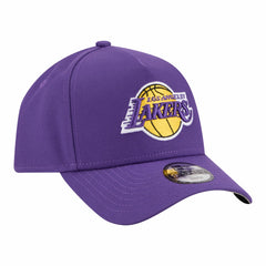 New Era Los Angeles Lakers Youth 9FORTY A-Frame Adjustable Hat Purple