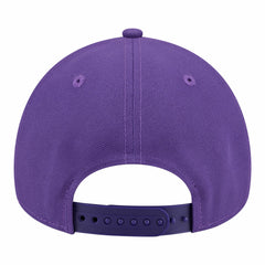 New Era Los Angeles Lakers Youth 9FORTY A-Frame Adjustable Hat Purple
