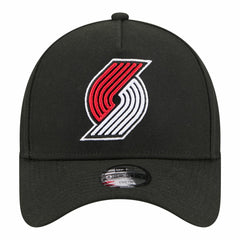 New Era Portland Trail Blazers Youth 9FORTY A-Frame Adjustable Hat Black