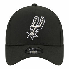 New Era San Antonio Spurs Youth 9FORTY A-Frame Adjustable Hat Black