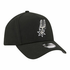 New Era San Antonio Spurs Youth 9FORTY A-Frame Adjustable Hat Black