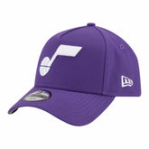New Era Utah Jazz Youth 9FORTY A-Frame Adjustable Hat Purple