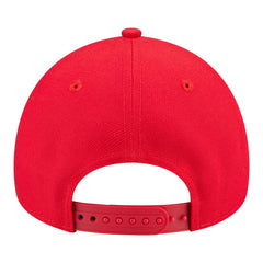 New Era Atlanta Hawks Youth 9FORTY A-Frame Adjustable Hat Red