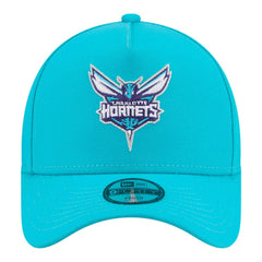 New Era Charlotte Hornets Youth 9FORTY A-Frame Adjustable Hat Teal