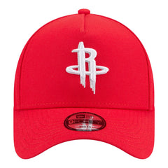 New Era Houston Rockets Youth 9FORTY A-Frame Adjustable Hat Red