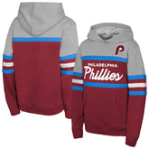 Philadelphia Phillies Mitchell & Ness Youth Cooperstown Head Coach Pullover Hoodie Sale