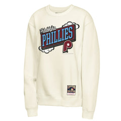 Philadelphia Phillies Mitchell & Ness Youth Retro Billboard Sweatshirt Discount