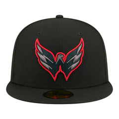 Washington Capitals New Era Color Pop 59FIFTY Fitted Hat - Black | New Era sale