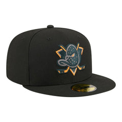 Anaheim Ducks New Era Color Pop 59FIFTY Fitted Hat - Black | New Era near me